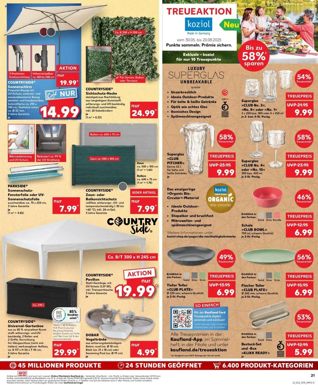 Kaufland prospekt Berlin	 - gültig ab dem 29.05.2025 | Seite: 21 | Produkte: Box, Sonnenschirm