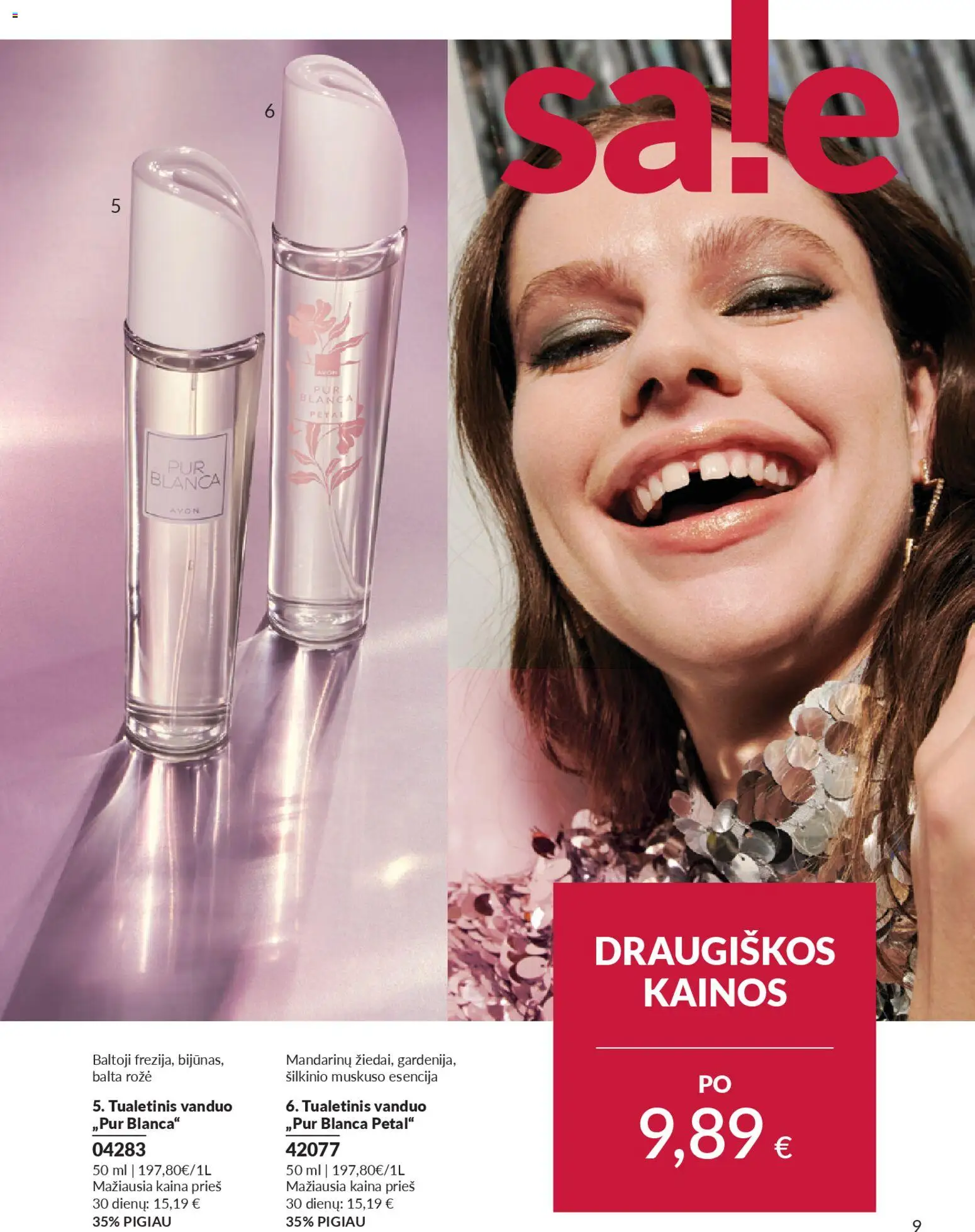 AVON akcijos nuo 01.01.2026 | Puslapis: 9 | Prekių: Tualetinis vanduo