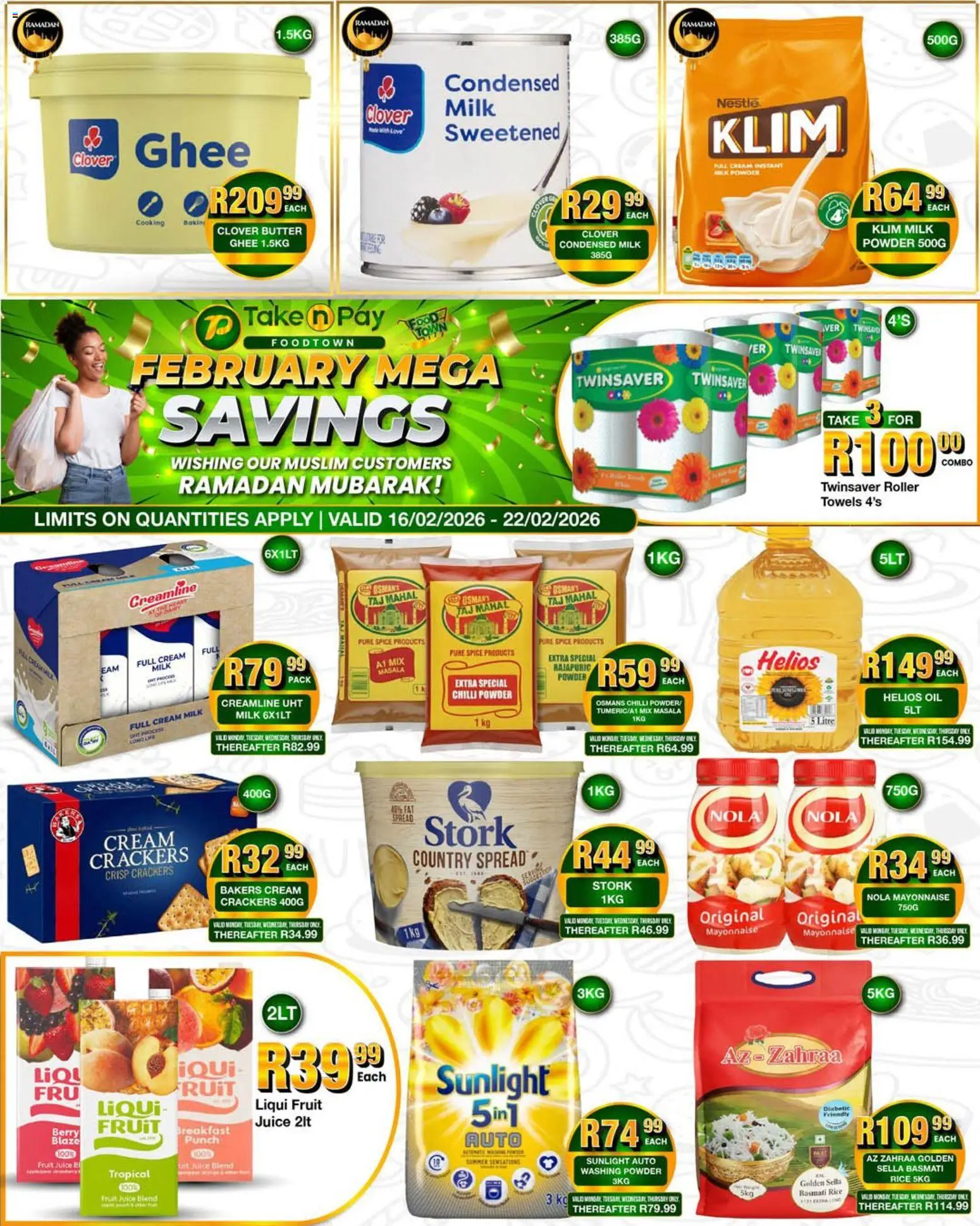 New Take n Pay catalogue – valid from 16.02.2026 | Page: 1