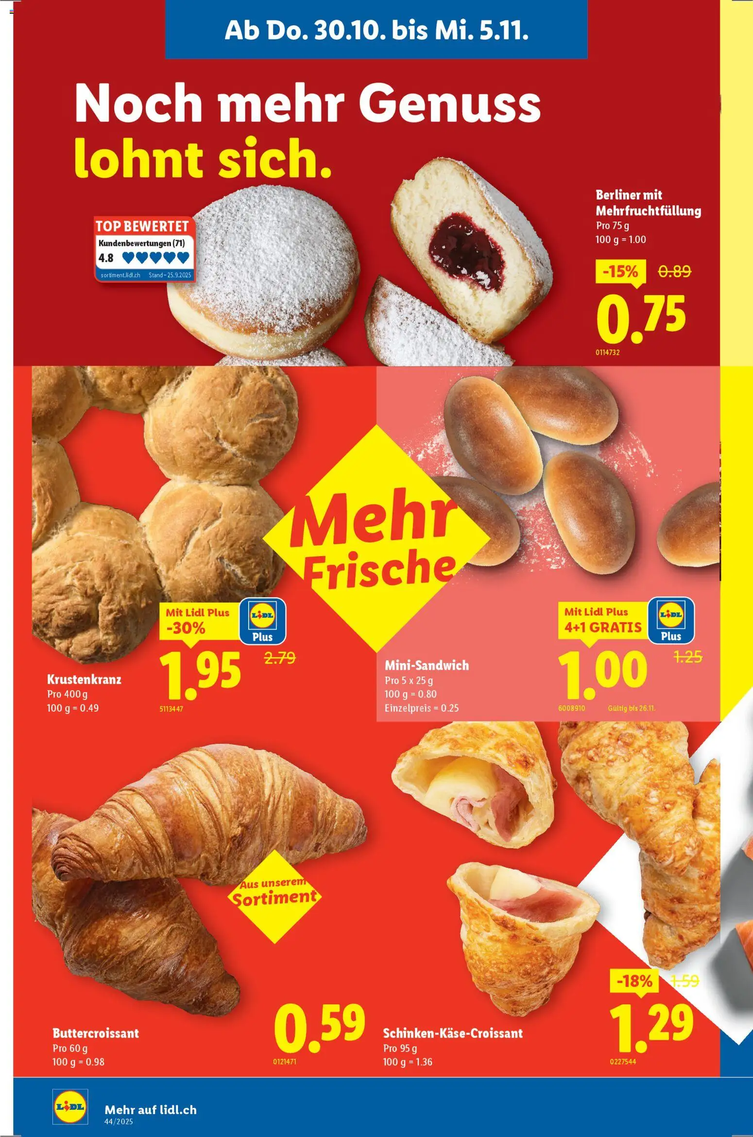 Lidl Aktionen – gültig ab 30.10.2025 | Seite: 6