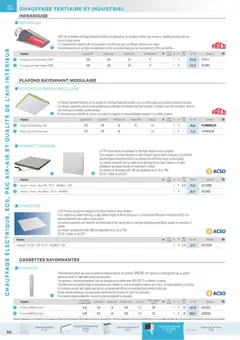 Rexel - Prévisualisation de Rexel - Brochure Chauffage Électrique, ECS, PAC AIR-AIR Et Qualite De L´Air Interieur valide à partir de 18.11.2025 | Page: 100