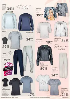 Selgros  Non Food ab 12.03.2026 gültig | Seite: 2 | Produkte: Sweathose, Sweatjacke, Hoodie, Pullover