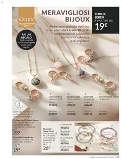Anteprima del volantino Avon - campagna 10/2025 valido a partire dal 01.10.2025 | Pagina: 153 | Prodotti: Bracciale, Collana, Orecchini