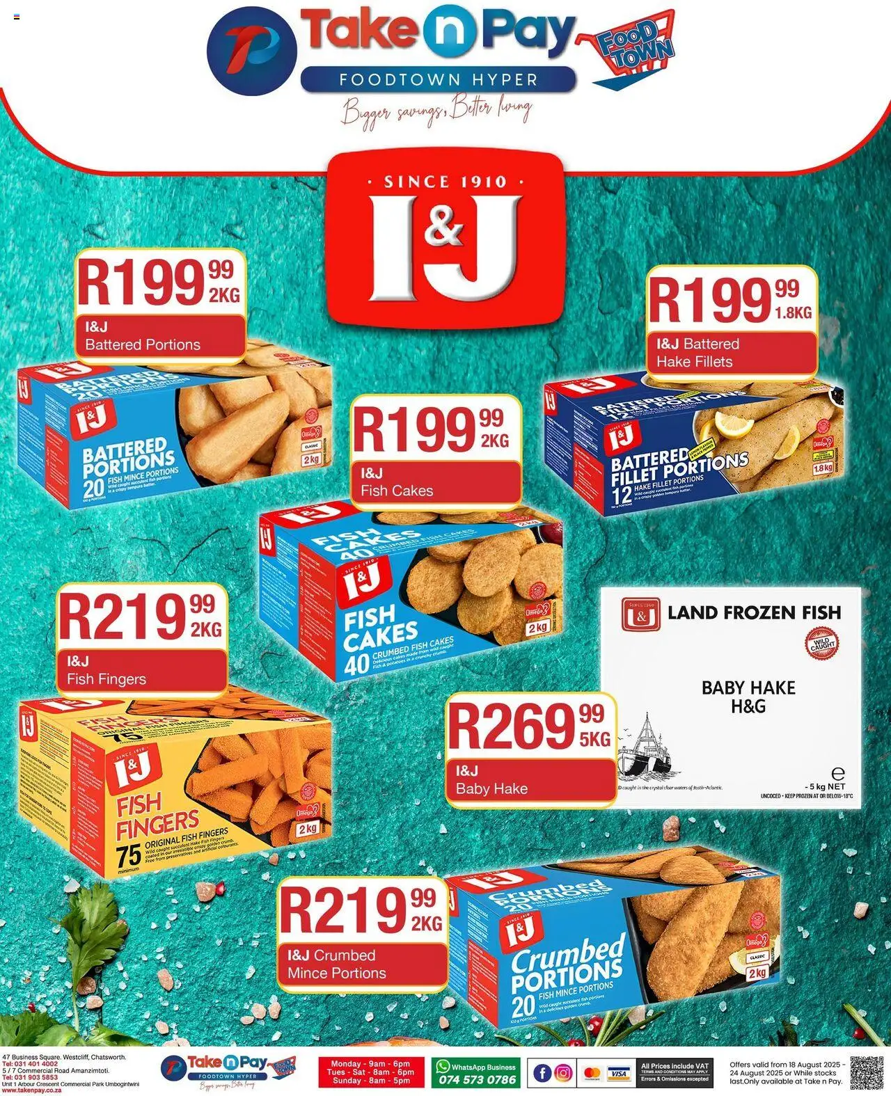 Take n Pay Specials │ valid from 18.08.2025 | Page: 18 | Products: Fish