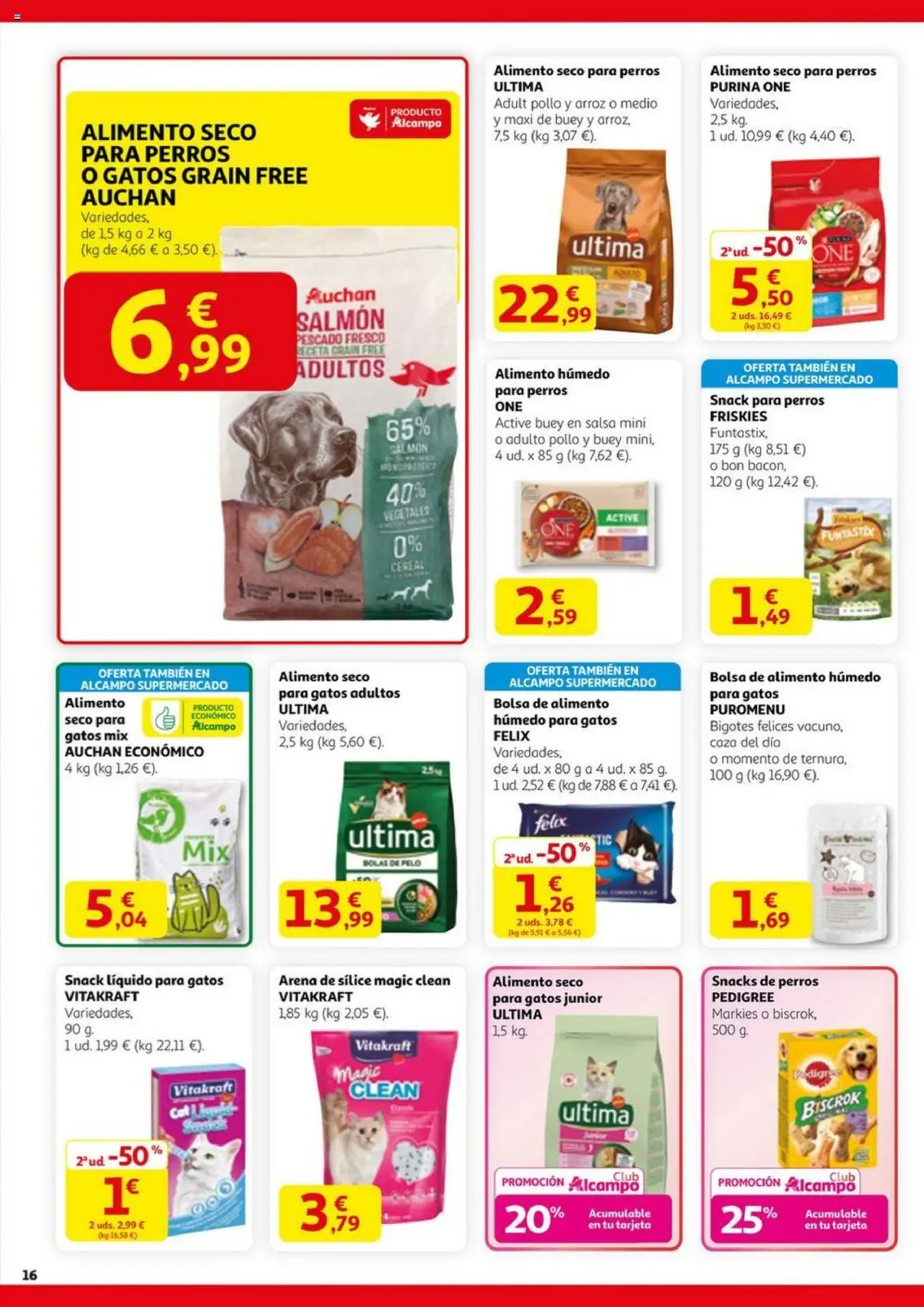 Alcampo - HG Madrid Unificado │ válido desde el 11.09.2025 | Página: 16 | Productos: Arroz, Pescado, Bolsa
