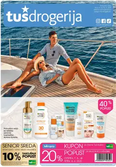 Tuš drogerija katalog - pregled letaka veljavnega od 06.08.2025