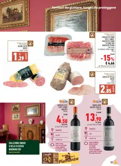 Anteprima del volantino GIRELLO DI VITELLO BRIZIO, Girello di vitello cotto valido a partire dal 09.10.2025 | Pagina: 11 | Prodotti: Tartufo, Prosciutto, Vitello, Girello
