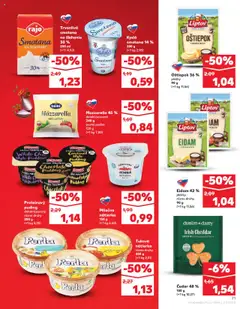 Ehrmann HIGH PROTEIN White Choc Style Pudding, Proteínový puding delaktózovaný rôzne druhy 200 g │ platný od 28.08.2025 | Strana: 21 | Produkty: Smotana, Eidam, Mozzarella, Protein