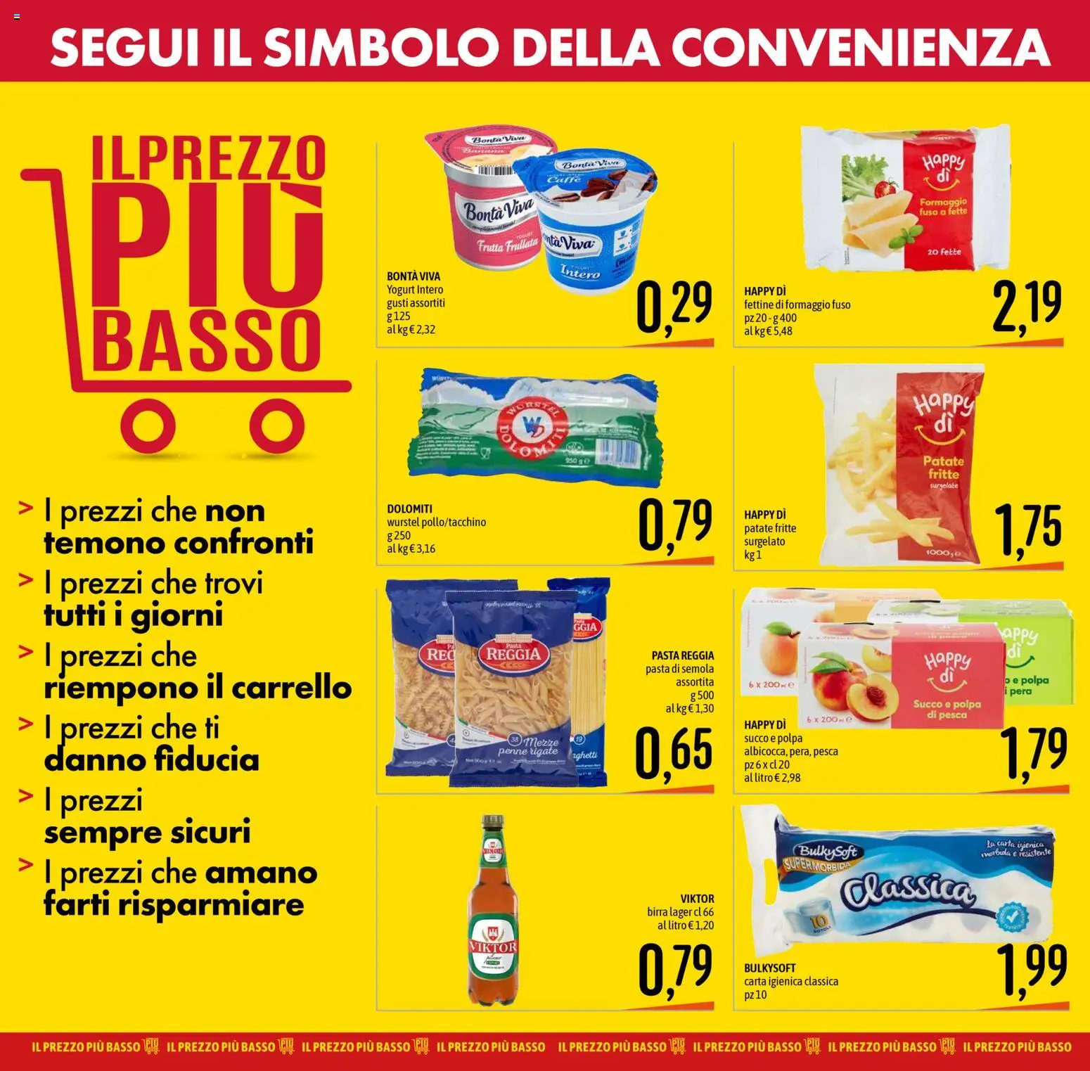 Volantino Emisfero del 13.11.2025 | Pagina: 33 | Prodotti: Frutta, Formaggio, Pasta, Penne