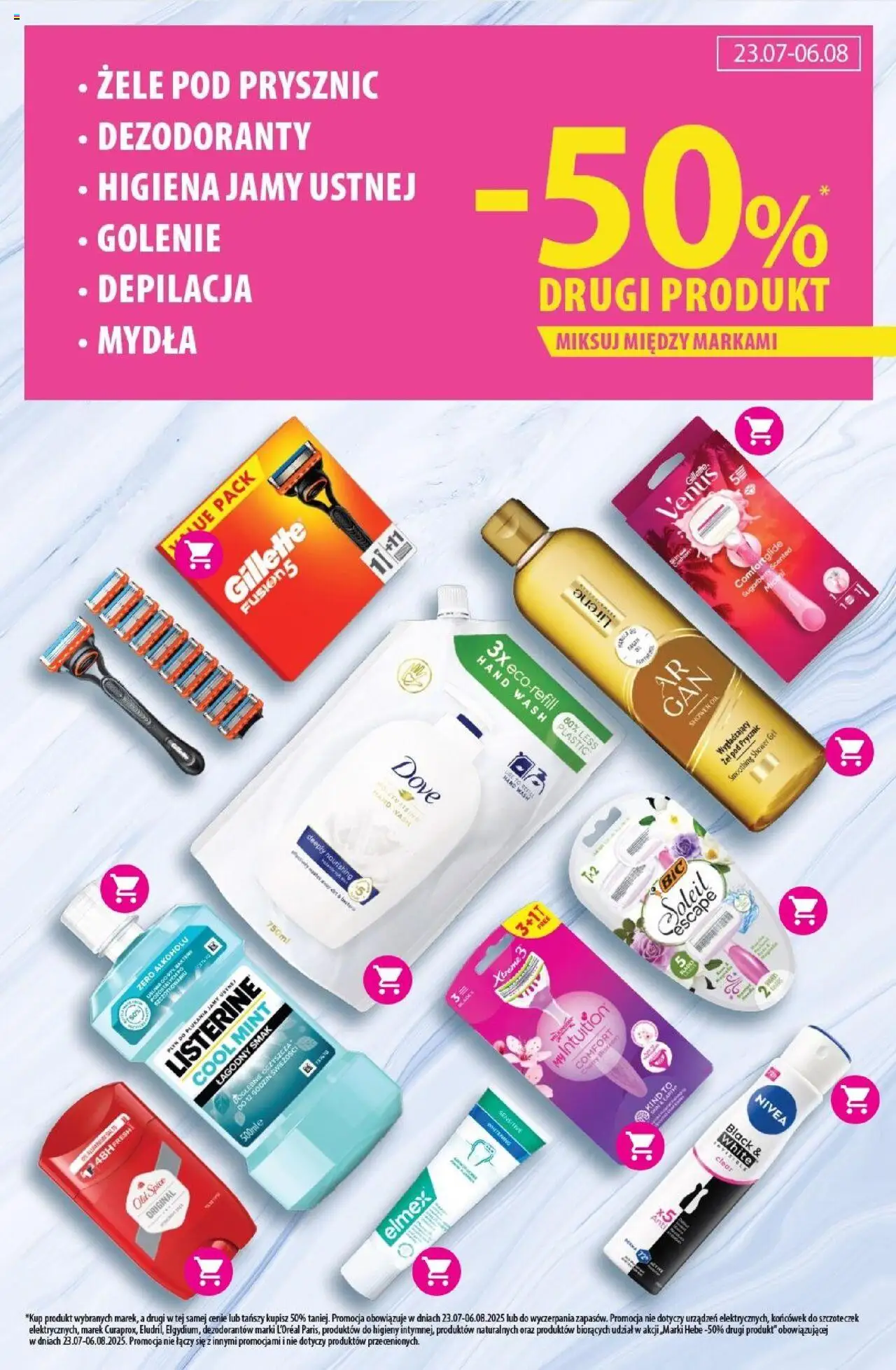 Hebe Gazetka od 23.07.2025 | Strona: 13 | Produkty: Gillette, Prysznic, Żel pod prysznic, Old spice