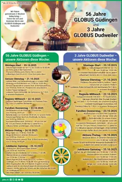 Globus prospekt Saarbrücken-Dudweiler	 ab 19.10.2025 gültig