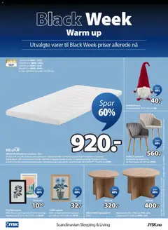 Forhåndsvisning av JYSK - Black Friday gyldig fra 17.11.2025 | Side: 8