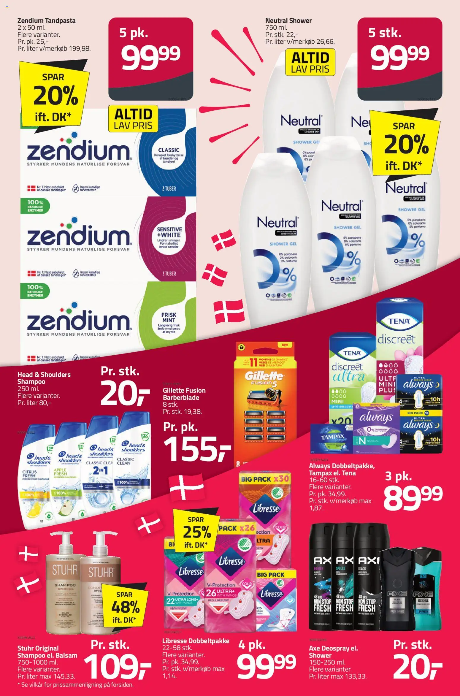 Fleggaard tilbudsavis – gyldig fra 04.03.2026 | Side: 55 | Produkter: Shampoo, Balsam, Tandpasta, Mynte