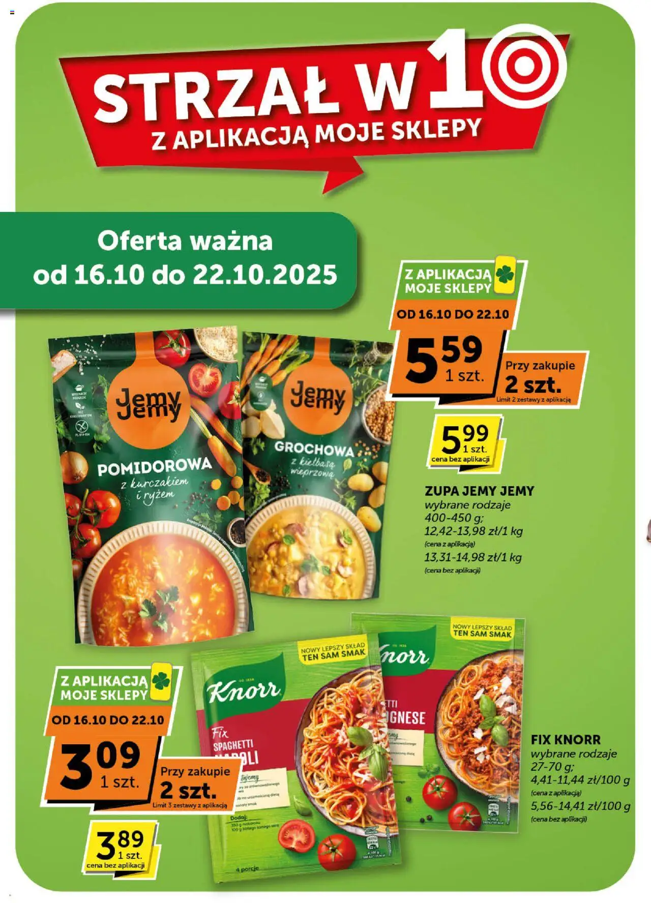 Euro Sklep Gazetka - Market od 16.10.2025 | Strona: 18 | Produkty: Kiełbasa, Zupa