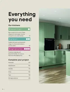 Preview of B&Q - Kitchens valid from 16.12.2025 | Page: 4 | Products: Suit, Handles, Pasta