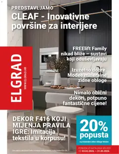 Katalog Elgrad - Pregled kataloga iz trgovine Elgrad, vrijedi od 03.02.2026