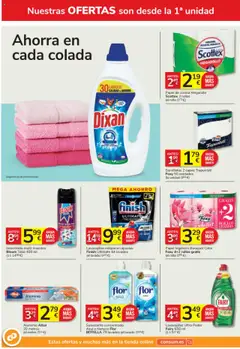 Consum folleto │ válido desde el 24.07.2025 | Página: 22 | Productos: Papel higienico, Suavizante, Cocina, Lavavajillas