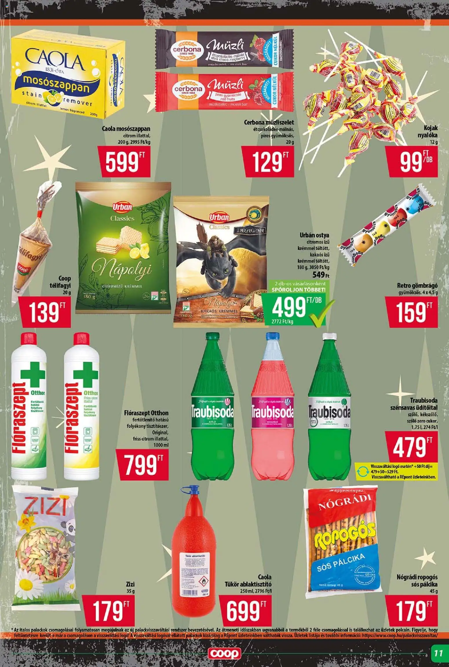 COOP akciós ujság - amely érvényes a következő dátumtól: 12.02.2026 | Oldal: 11