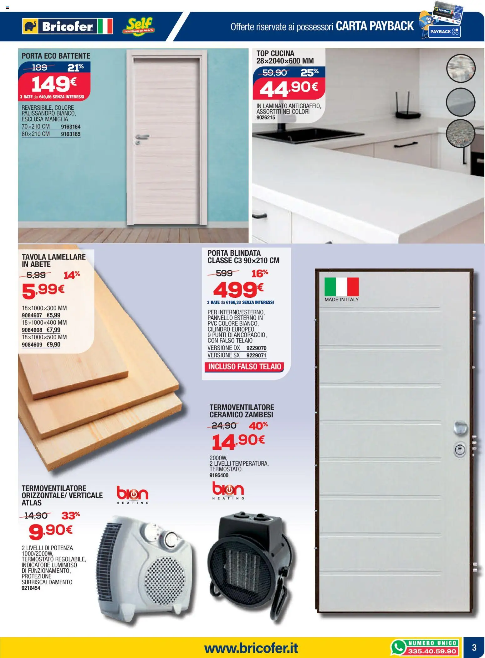 Volantino Self del 15.01.2026 | Pagina: 3 | Prodotti: Tè, Top