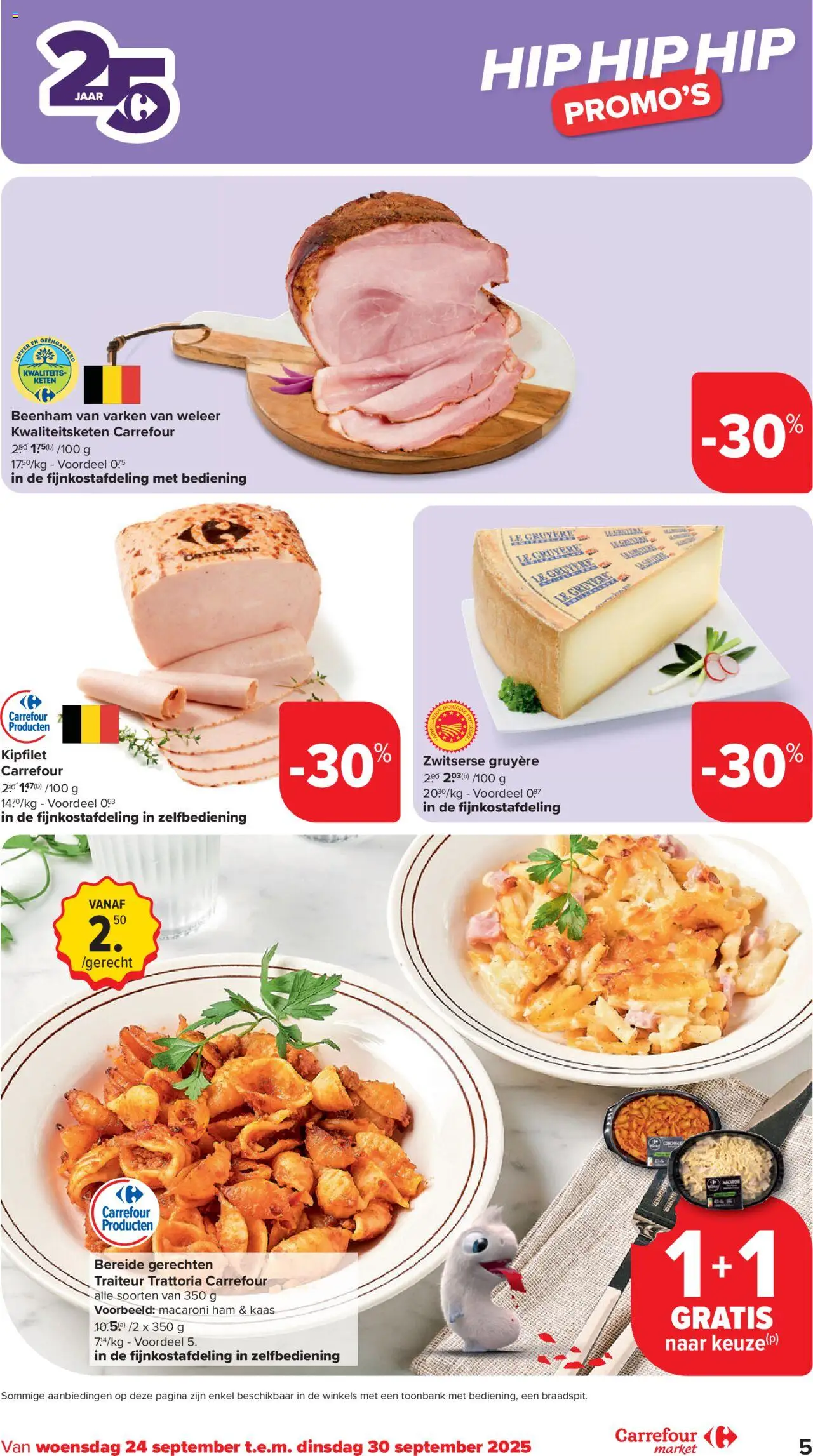  | Pagina: 5 | Producten: Ham, Macaroni, Gruyère, Kaas