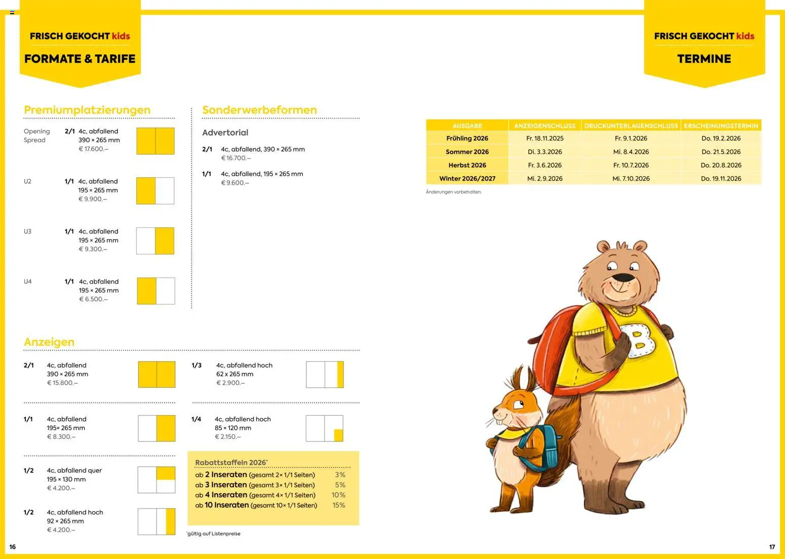 Billa - Mediadaten 2026 gültig ab 15.01.2026 | Seite: 9