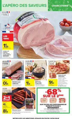 Carrefour - Prévisualisation de Carrefour catalogue valide à partir de 14.04.2026 | Page: 25 | Produits: Séchoir, Plateau, Jambon, Porc