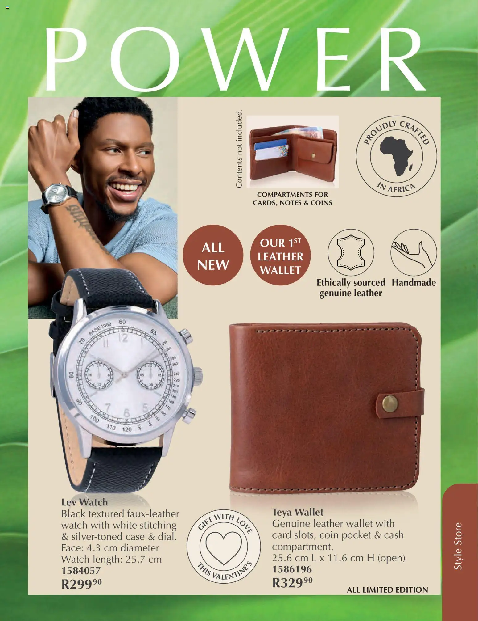 New Justine catalogue – valid from 01.02.2026 | Page: 48 | Products: Watch, Wallet, Case