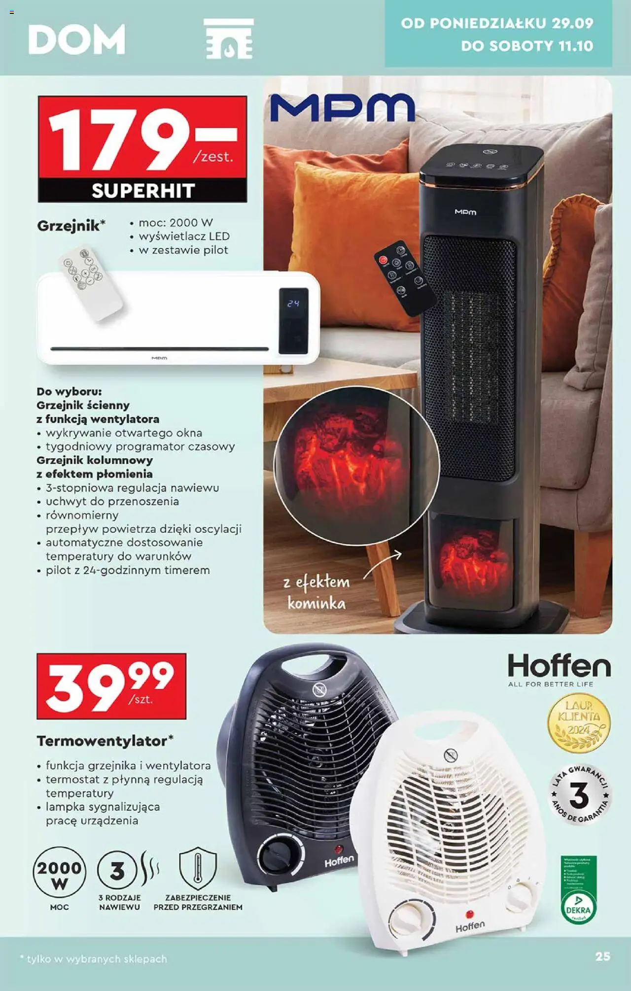Biedronka gazetka - Hity i inspiracje od 29.09.2025 | Strona: 25