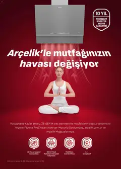 16.04.2026 tarihinden itibaren geçerli olan Arçelik kataloğu önizlemesi | Sayfa: 32 | Ürünler: Kütüphane, Ses