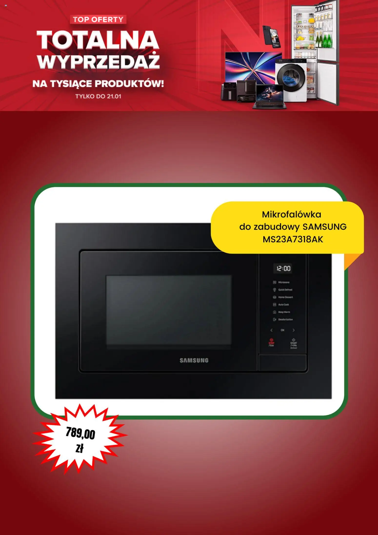 Neonet promocje od 23.12.2025 | Strona: 4 | Produkty: Top, Mikrofalówka