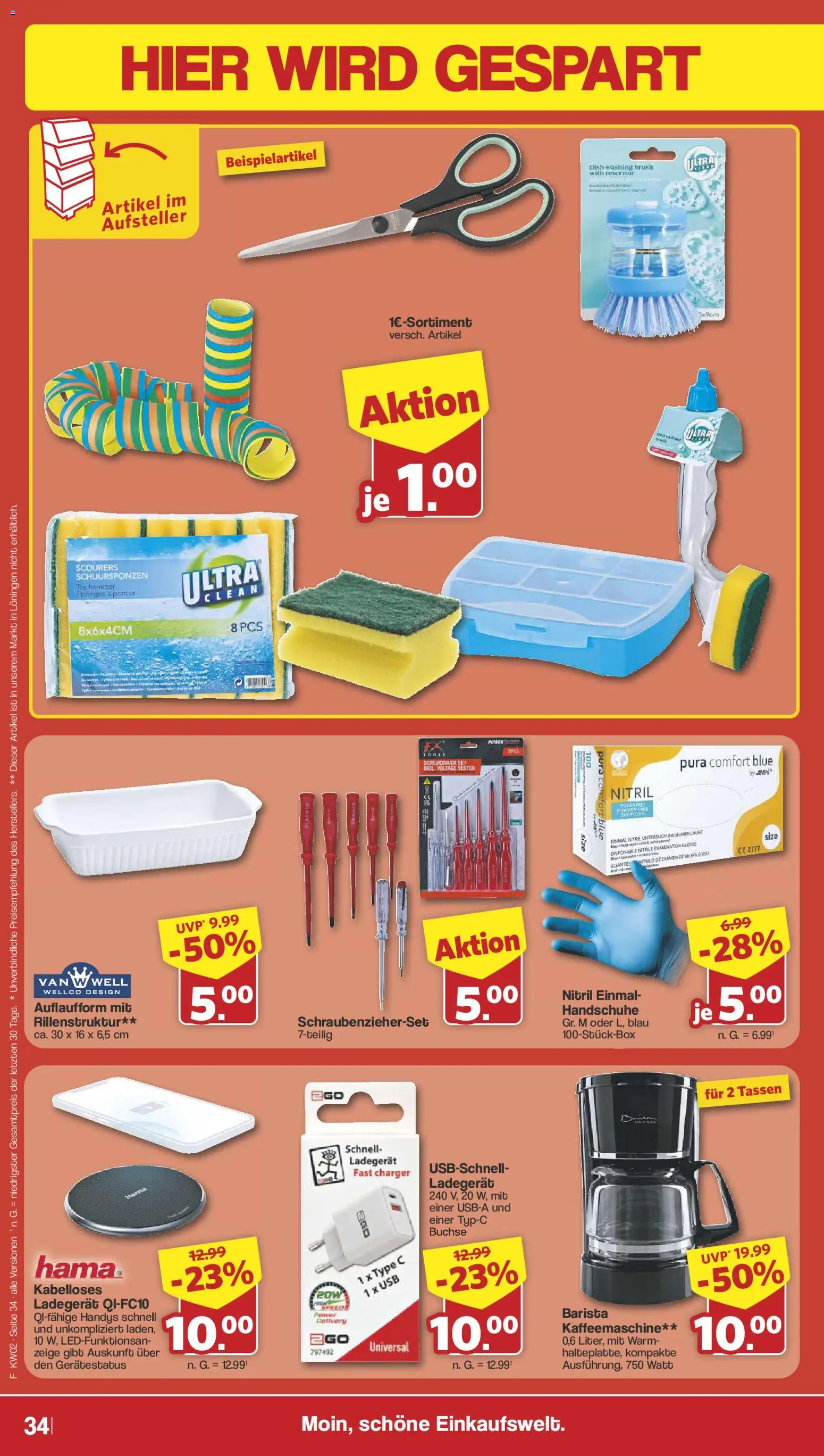 Famila Nordwest Prospekt 	 – gültig ab 05.01.2026 | Seite: 35 | Produkte: USB, Kaffeemaschine, Handschuhe, Ladegerät
