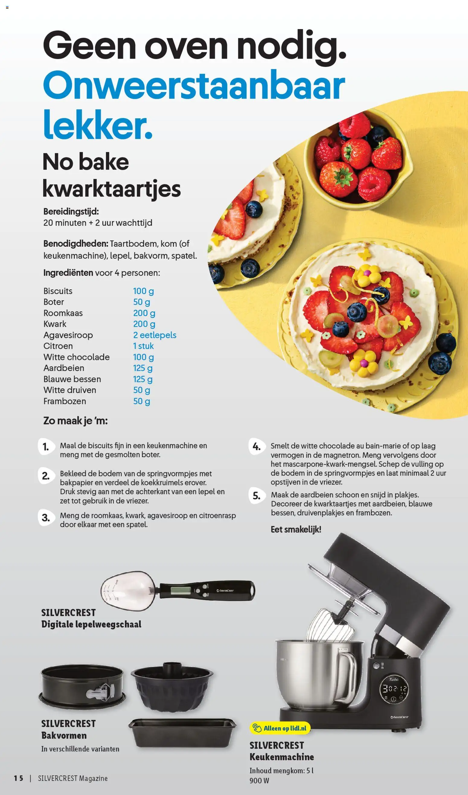 {H1} | Pagina: 15 | Producten: Citroen, Boter, Kom, Roomkaas