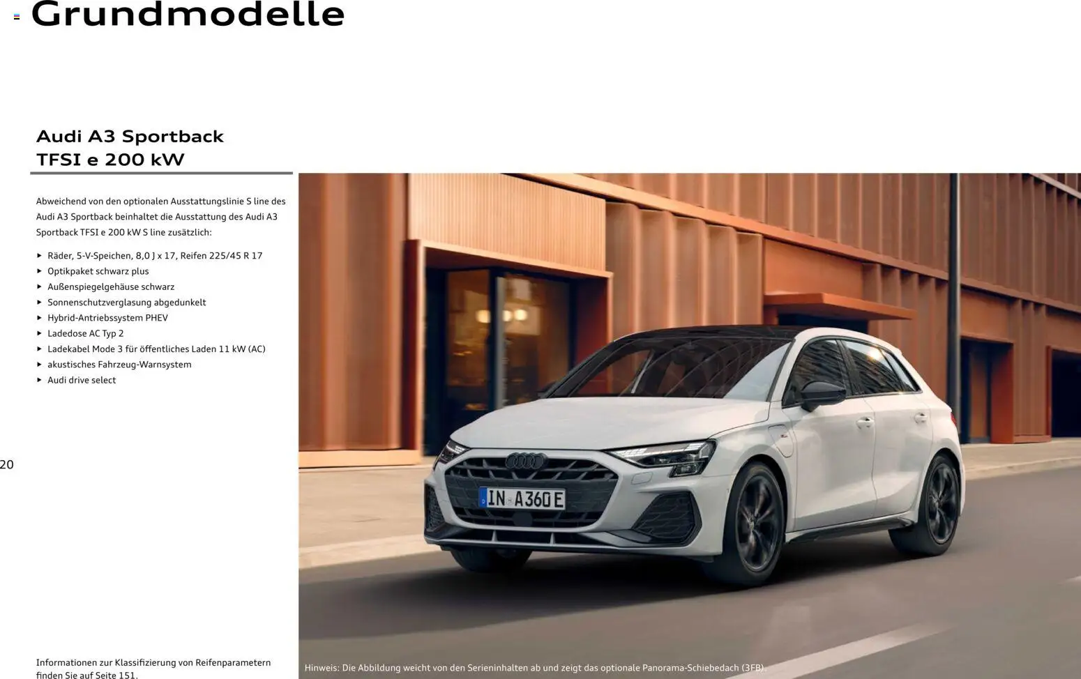 Audi A3 – gültig ab 28.10.2025 | Seite: 20 | Produkte: Ladekabel