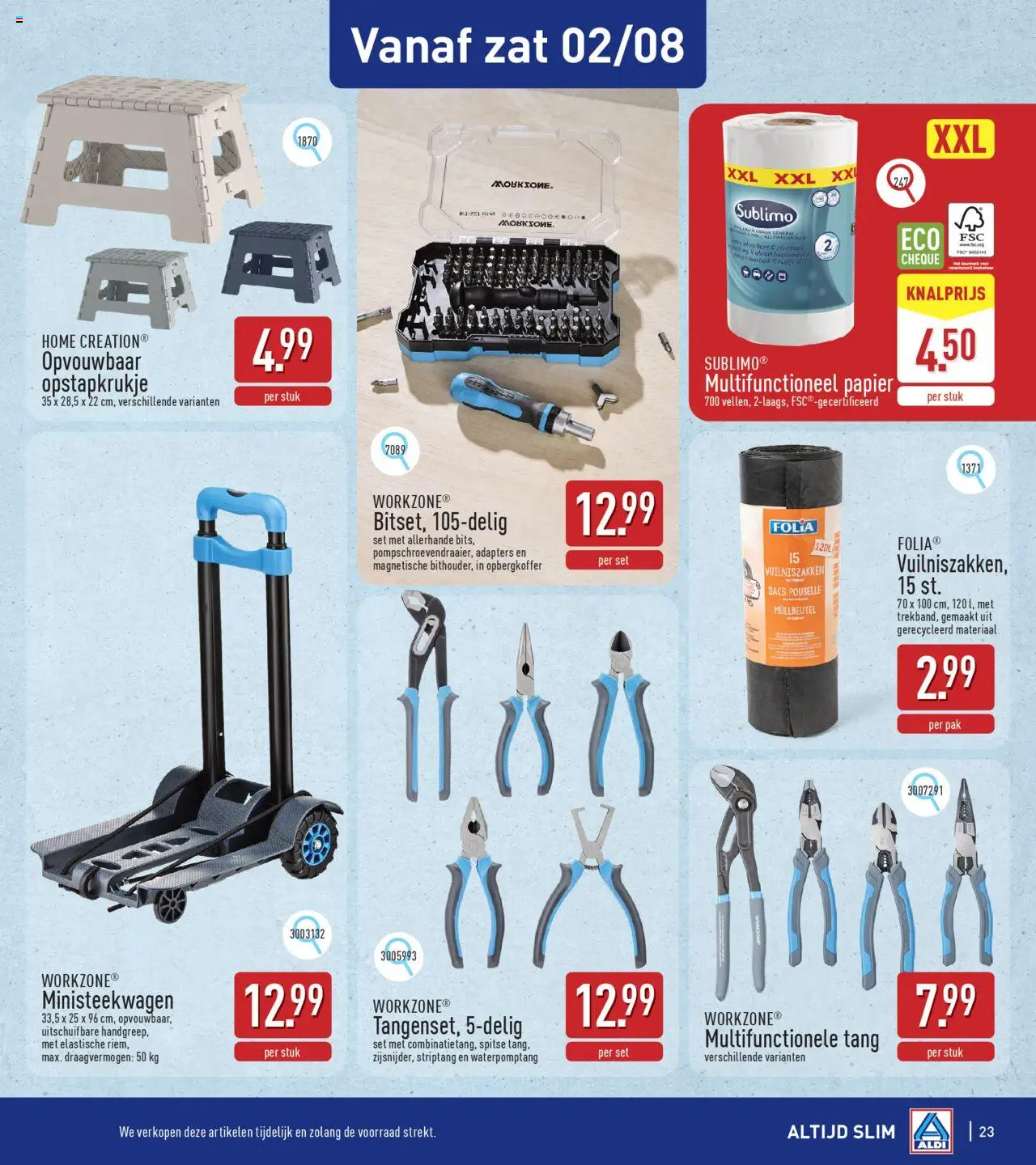 {H1} | Pagina: 23 | Producten: Papier, Bol