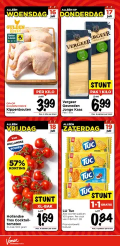  | Pagina: 3 | Producten: Kaas, Tomaten, Jonge kaas, Kész piskótalap