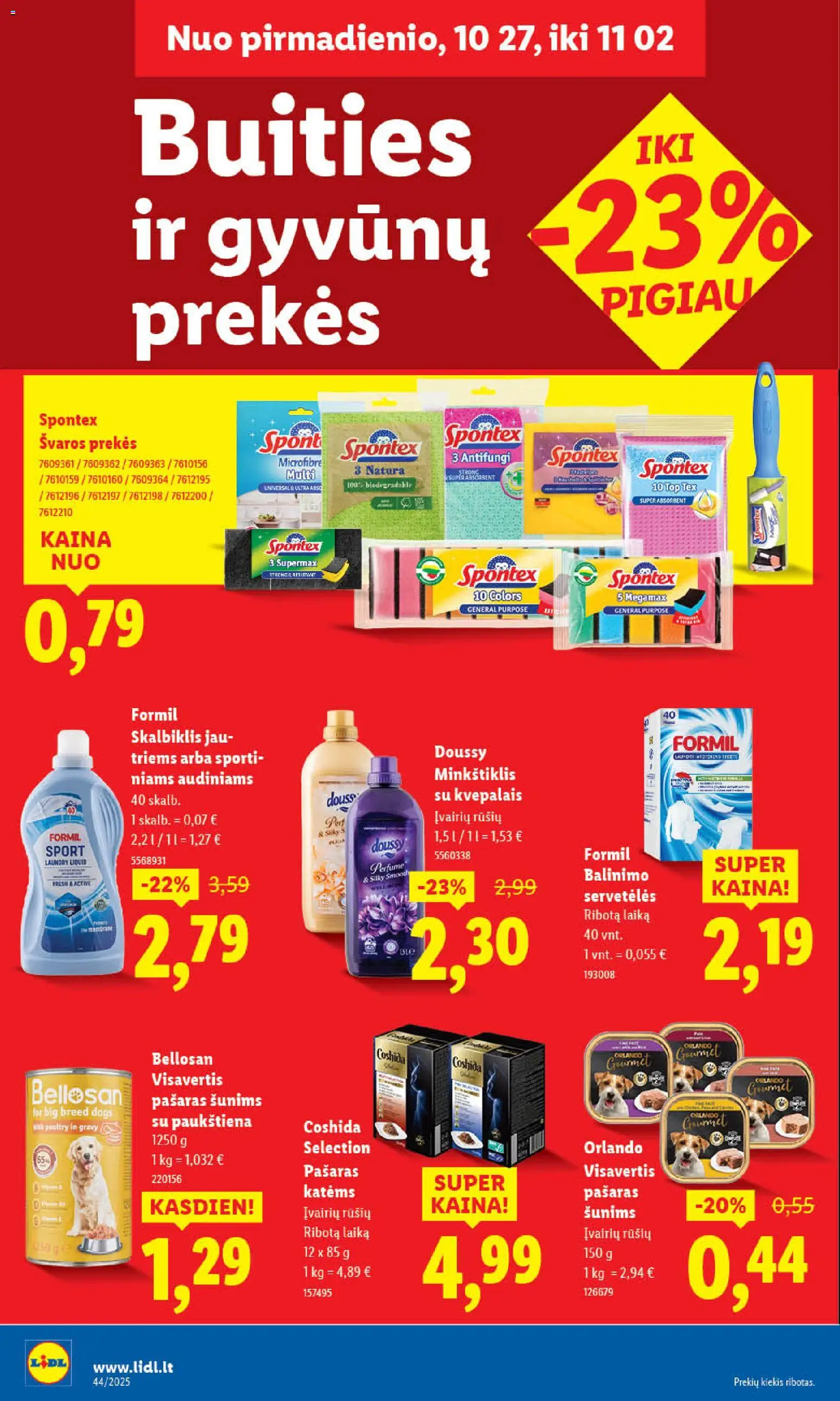 LIDL akcijos nuo 27.10.2025 | Puslapis: 46