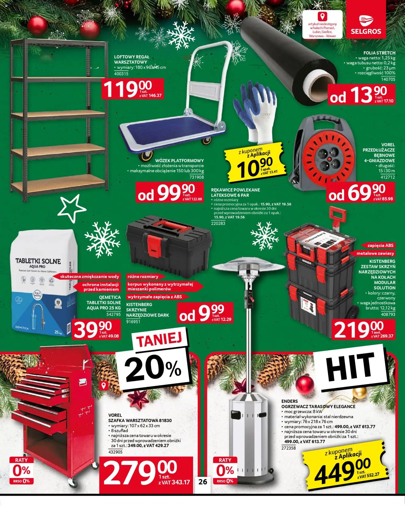 Selgros cash&carry Gazetka - Oferta przemysłowa od 20.11.2025 | Strona: 28 | Produkty: Waga, Regał