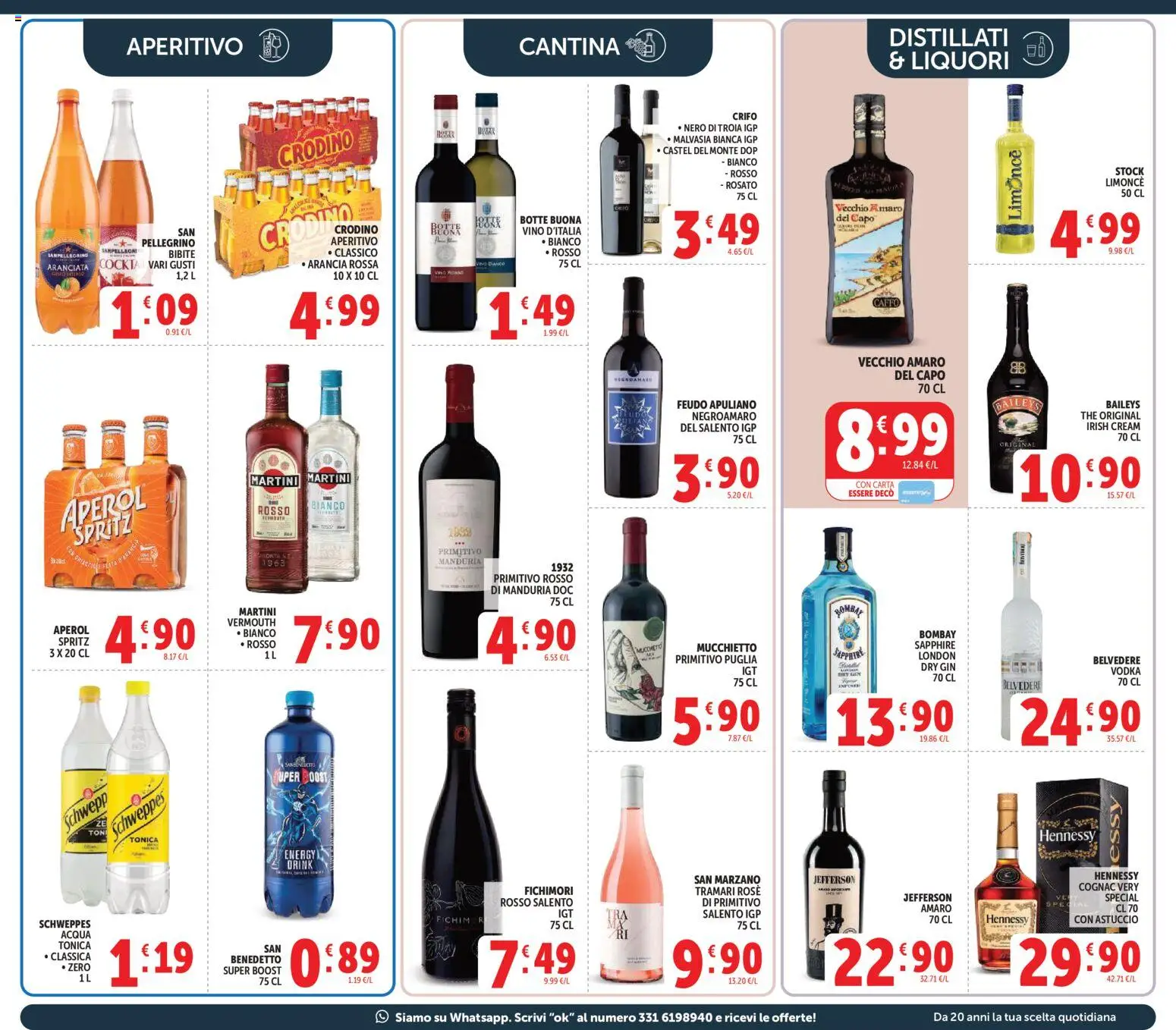 Volantino Decò del 27.03.2026 | Pagina: 25 | Prodotti: Acqua, The, Astuccio, Aperol