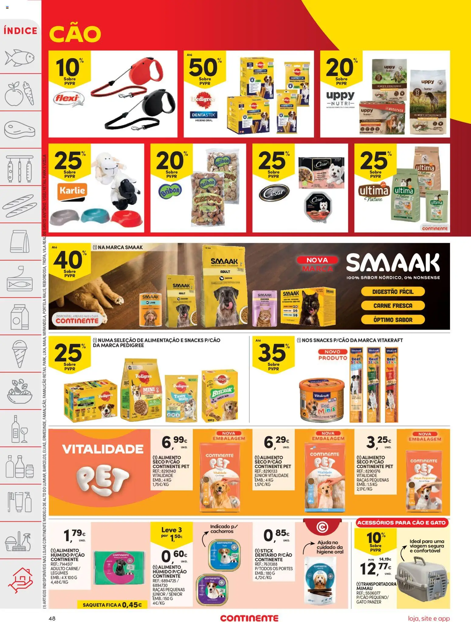 Continente folheto │ válido de 11.11.2025 | Página: 48 | Produtos: Carne