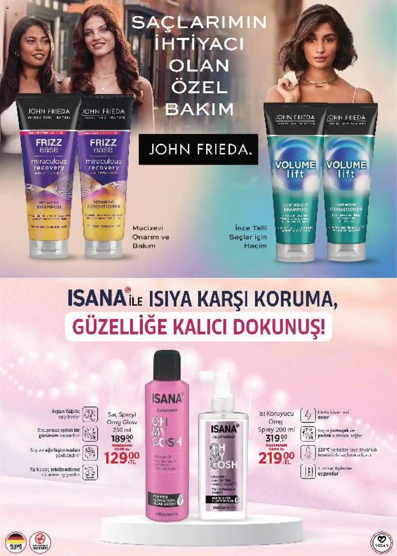 Rossmann Haziran Kişisel Bakım Kataloğu - 29.05.2025 tarihinden itibaren geçerlidir | Sayfa: 7 | Ürünler: Saç spreyi