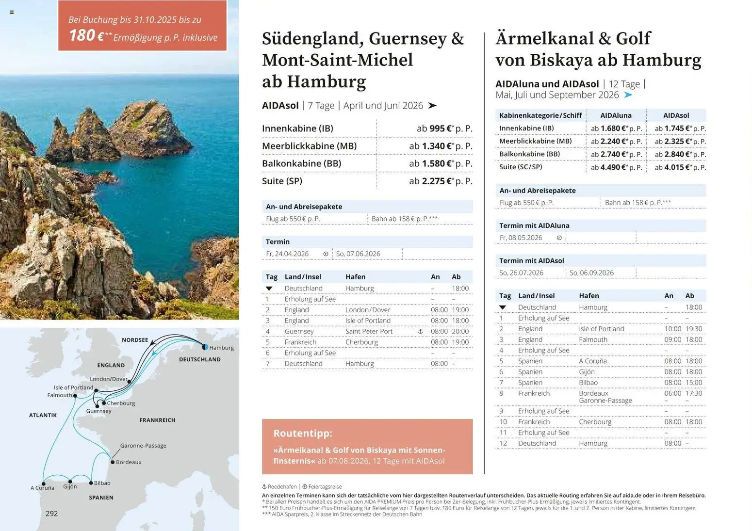 Aida Prospekt 	 – gültig ab 01.10.2025 | Seite: 30