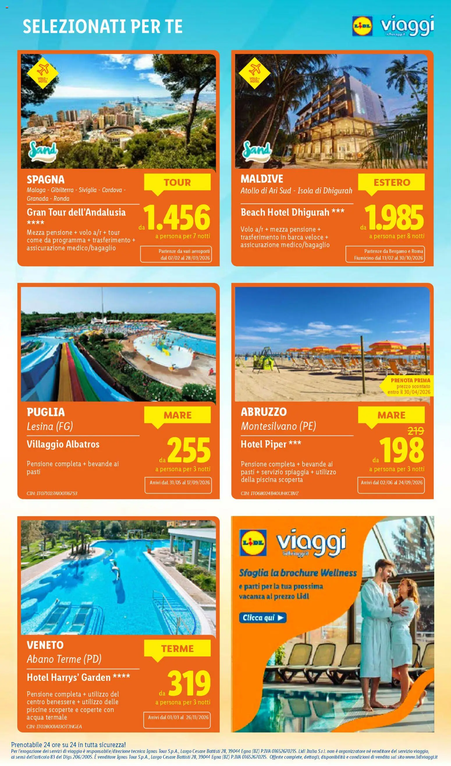 Volantino Lidl del 02.02.2026 | Pagina: 47 | Prodotti: Tè, Acqua, Piscina