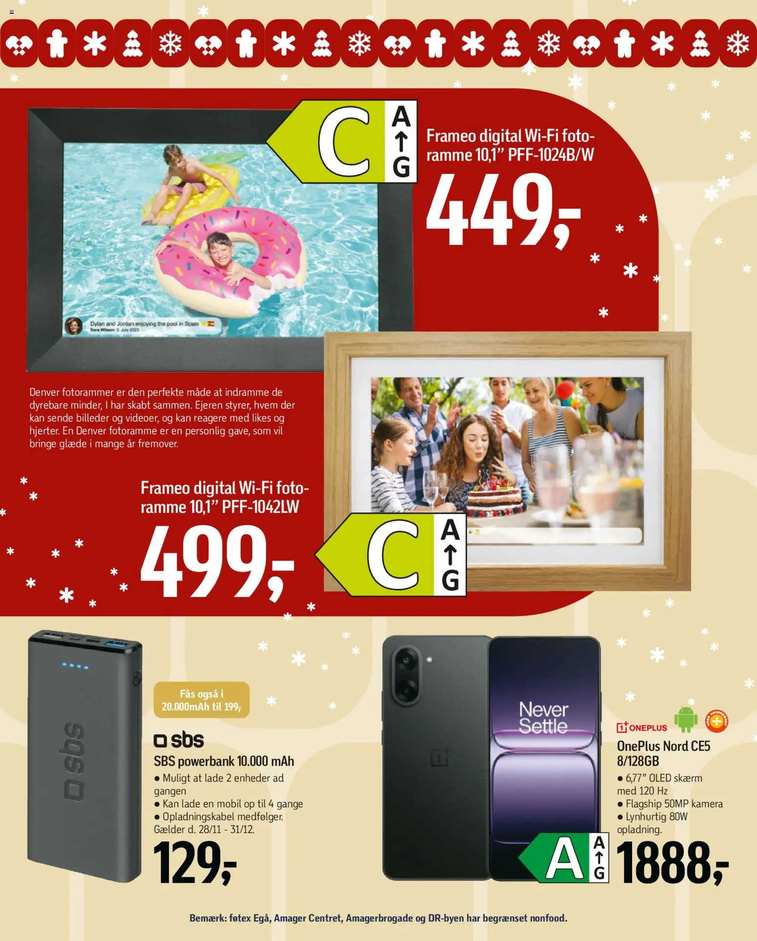 Føtex tilbudsavis – gyldig fra 12.12.2025 | Side: 71 | Produkter: Powerbank, Skærm, Søm, Kamera