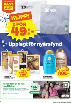 Jem & Fix - erbjudanden - Förhandsvisning av reklamblad från butik Jem & Fix aktuell från 29.12.2025 | Sida: 12 | Produkter: Avocado, Galler, Tights, Hallon