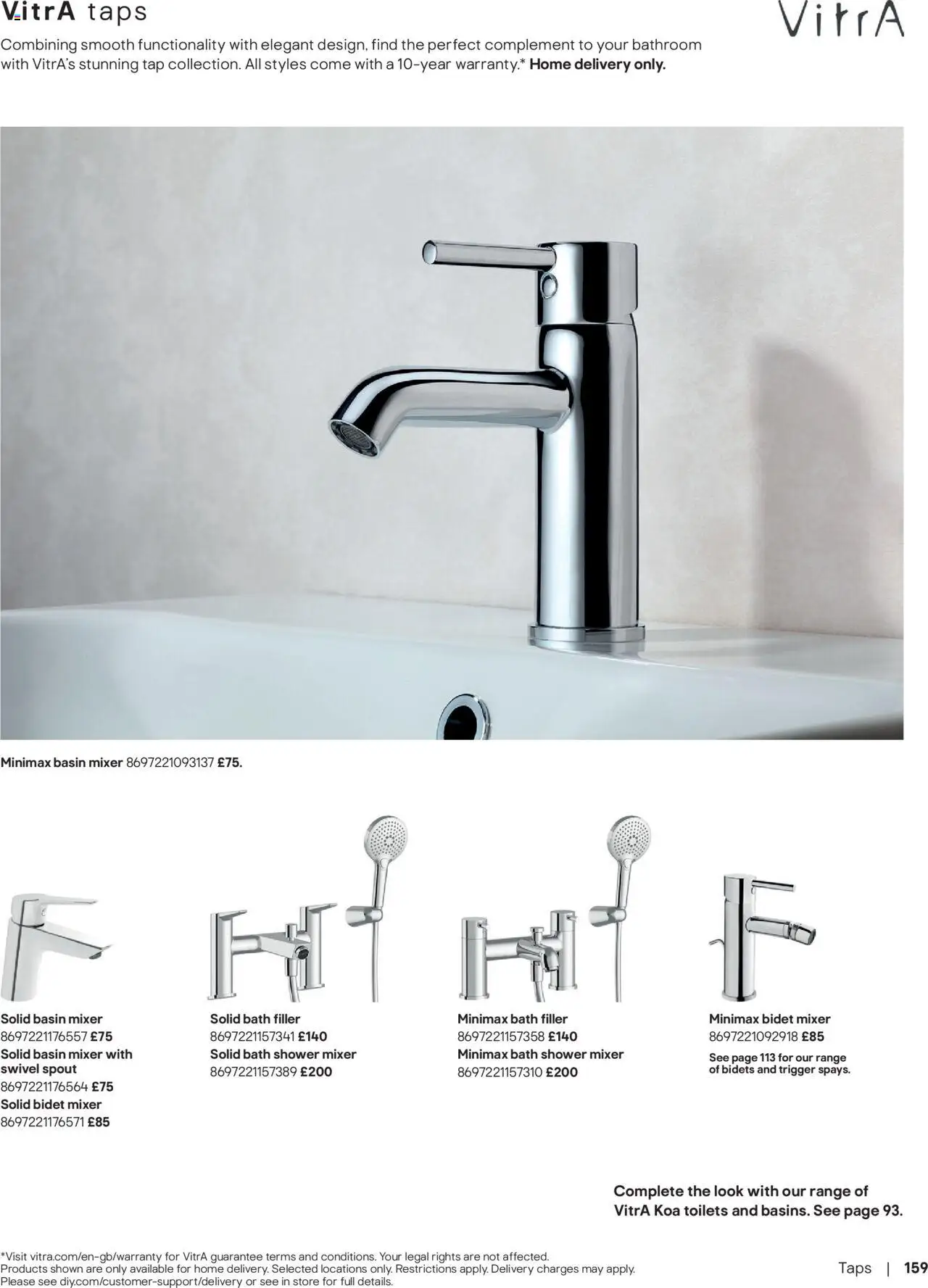  | Page: 159 | Products: Bath, Shower, Mixer