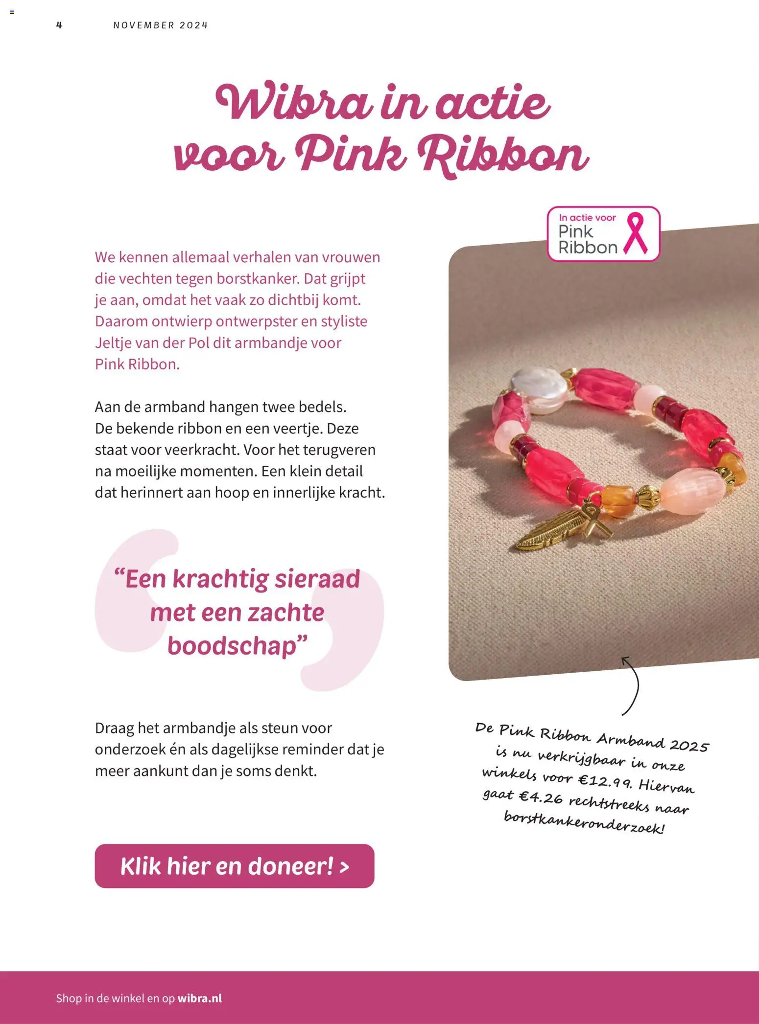 {H1} | Pagina: 4 | Producten: Armbandje