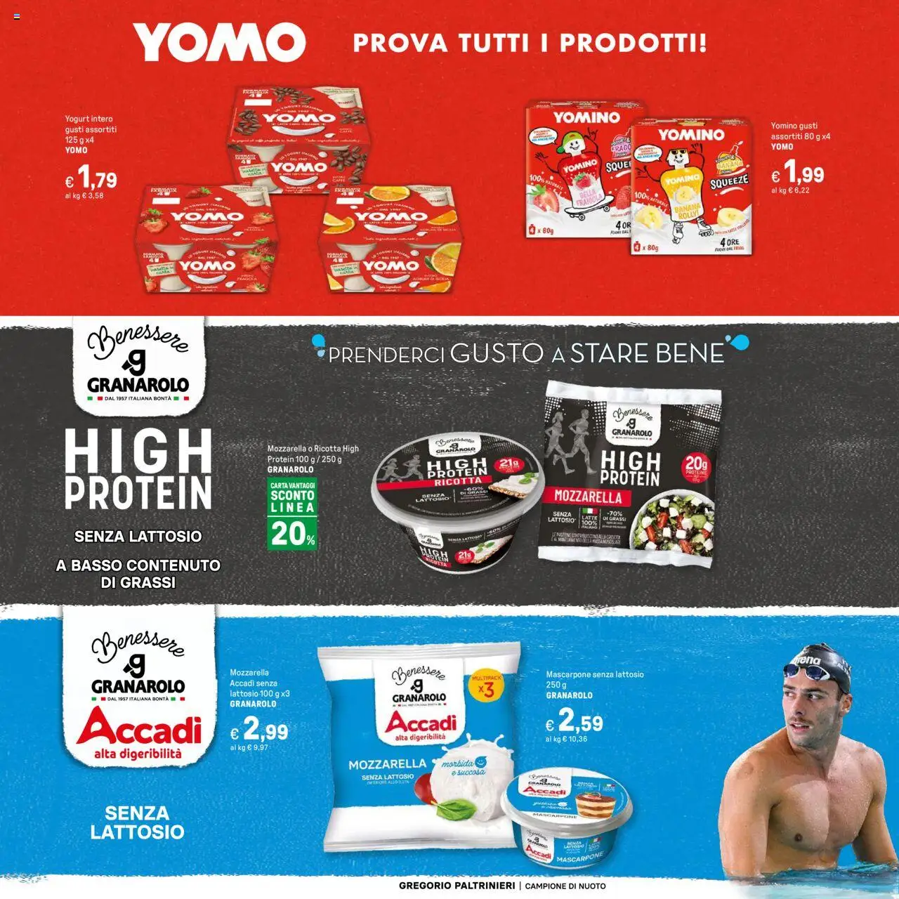 Volantino Iper del 12.09.2025 | Pagina: 9 | Prodotti: Yogurt, Mozzarella, Ricotta, Mascarpone