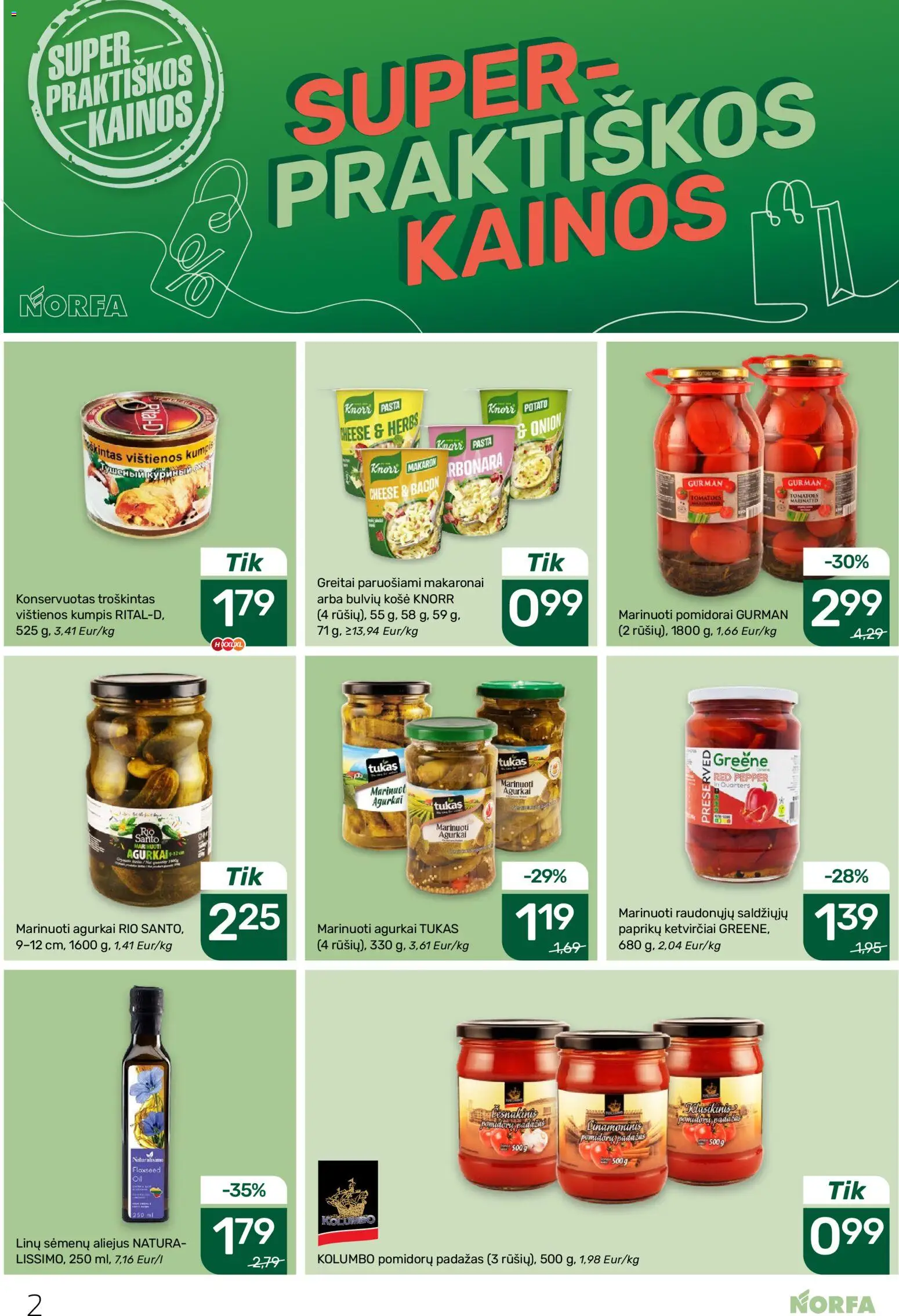 NORFA akcijos nuo 22.01.2026 | Puslapis: 2