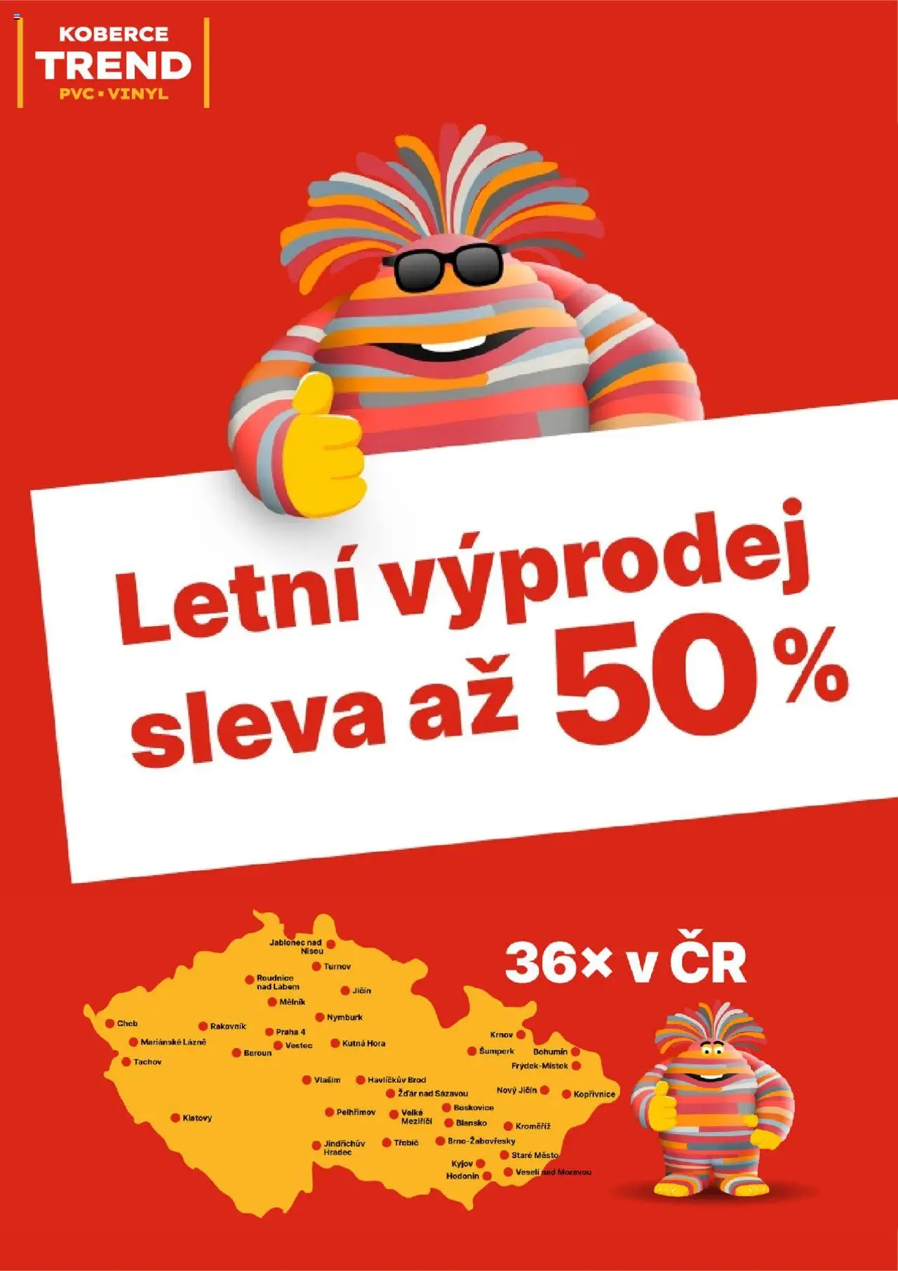 Koberce Trend nabídka od 01.08.2025 | Strana: 1 | Produkty: Koberce