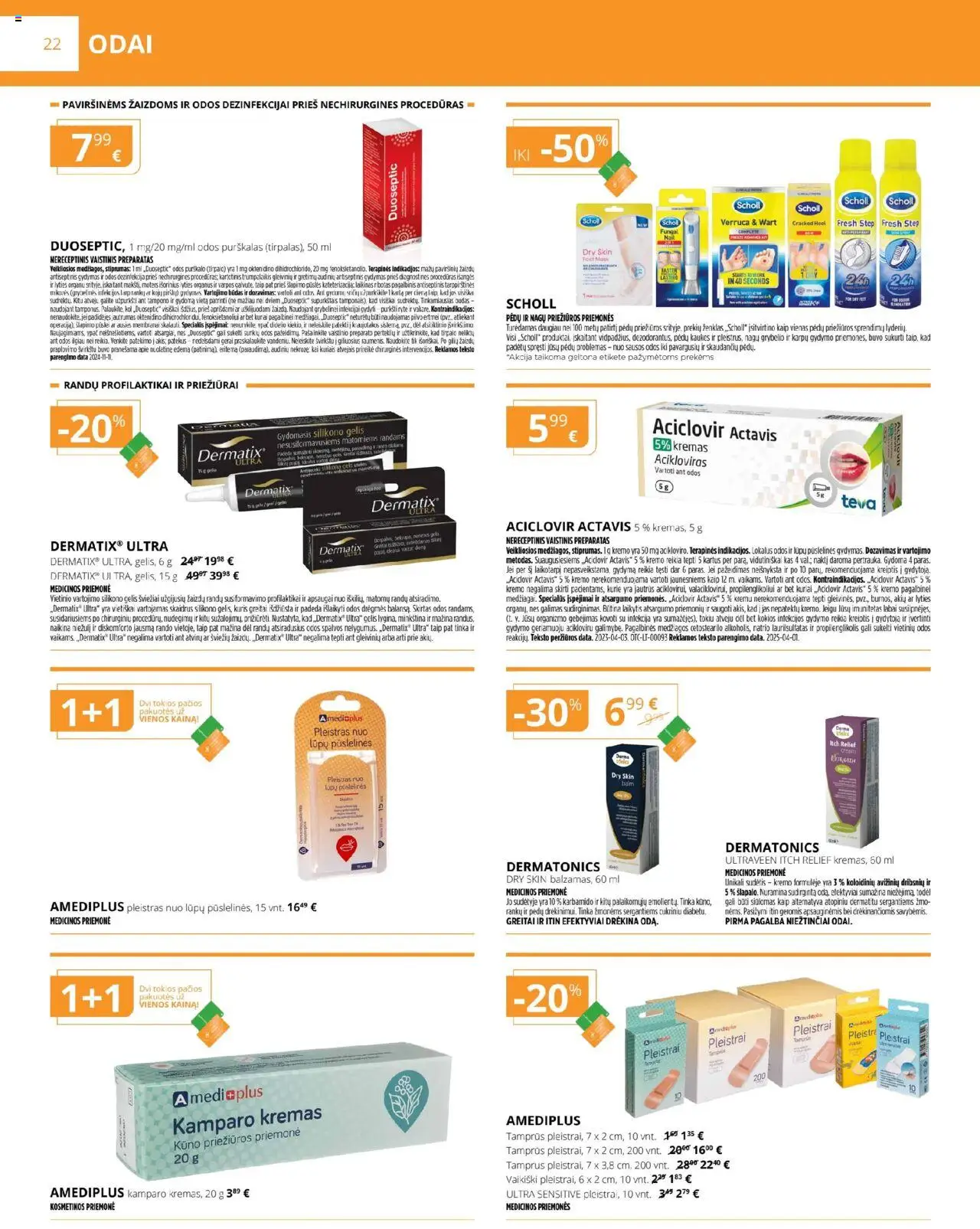 Gintarinė akcijos nuo 01.09.2025 | Puslapis: 22 | Prekių: Kremas
